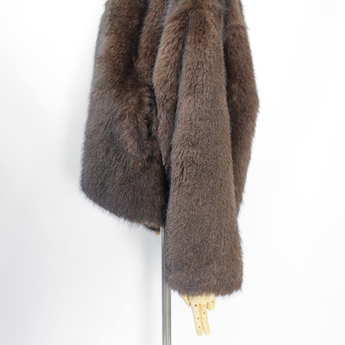 RIM.ARK リムアーク High collar faux fur jacket 460IAL30-0201 2025