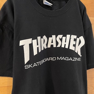 【THRASHER】アーチロゴ 半袖Tシャツ Lサイズ スラッシャー スケボー US古着