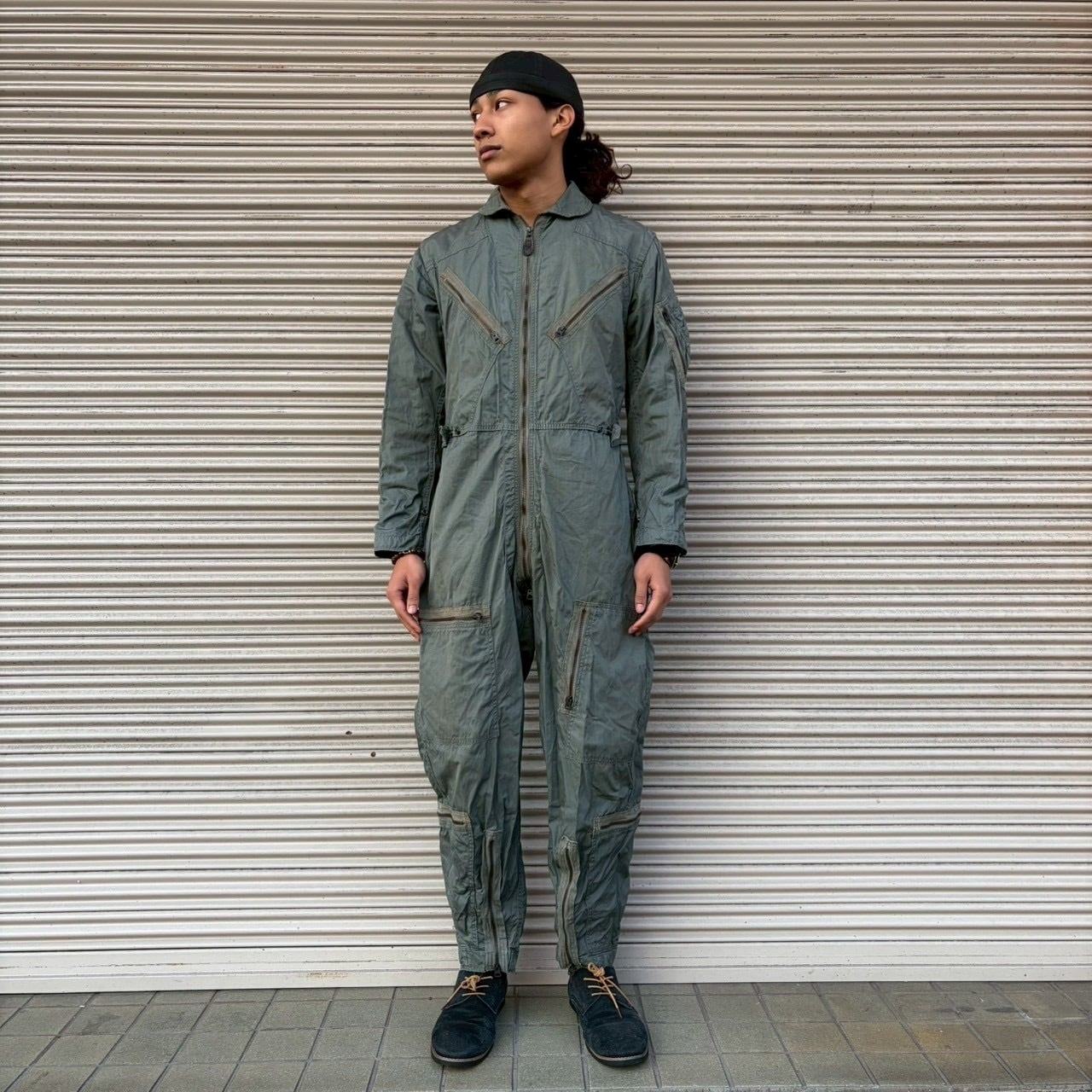 50s USAF K-2B エアフォース ライト フライング カバーオール M-R表記