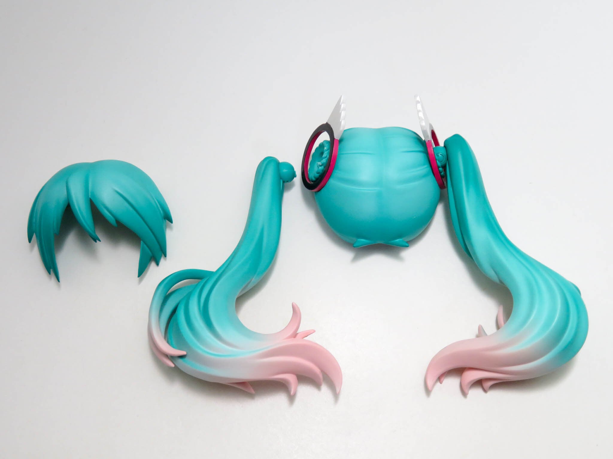 再入荷(Bランク)【930】 初音ミク マジカルミライ 2017Ver. 髪パーツ ツインテール ねんどろいど