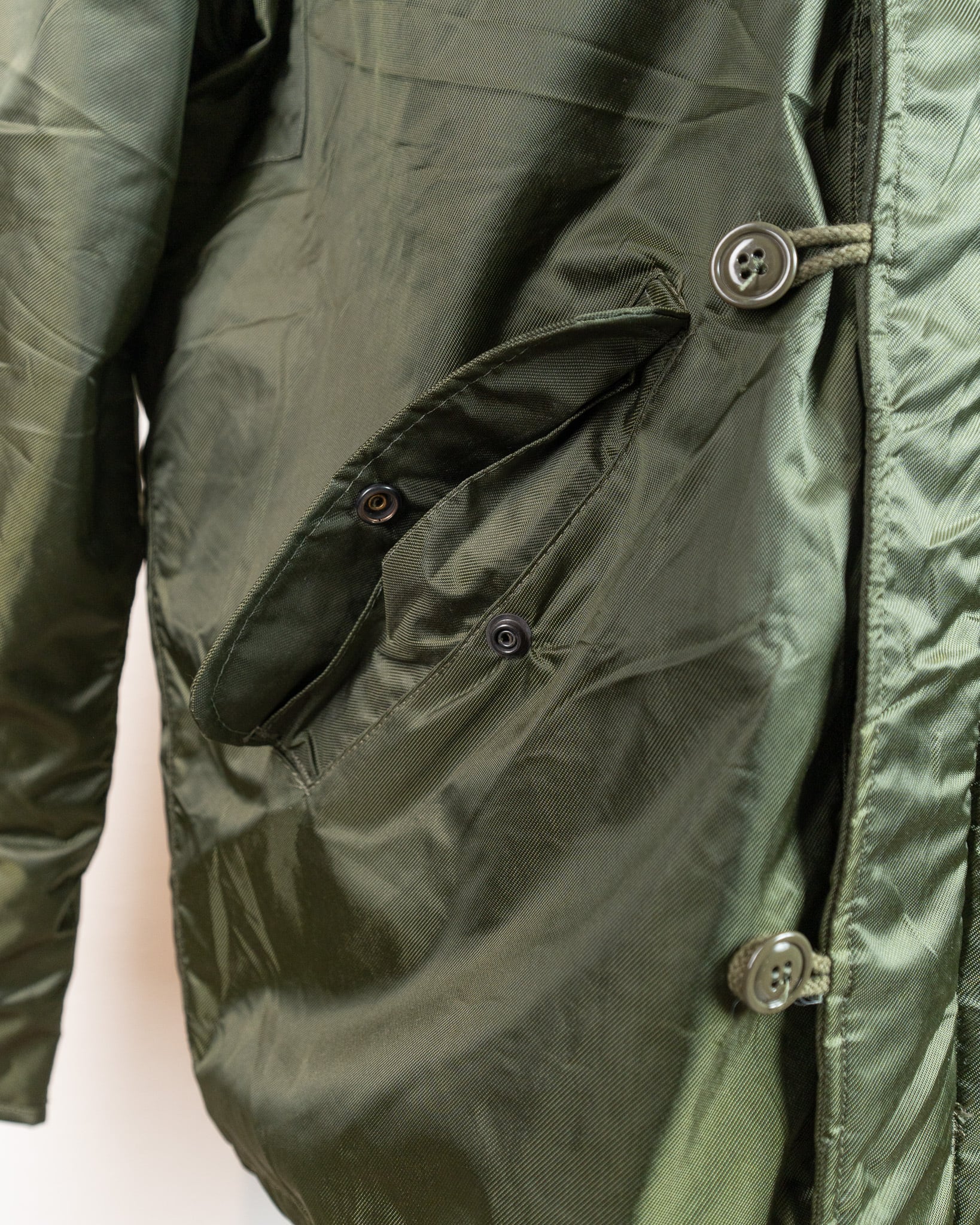 LARGE】U.S.NAVY Deck Jacket Extreme Cold Weather Impermeable 実物
