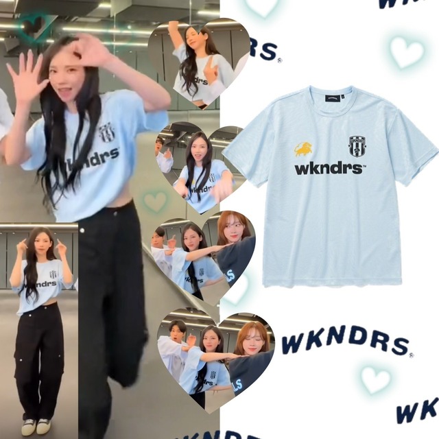 ★aespa カリナ 着用！！【WKNDRS】KING SOCCER SS JERSEY_3COLOR