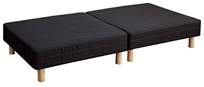 脚付き ボンネルマットレスベッド 脚付きマットレスベッド 分割式 セミダブル