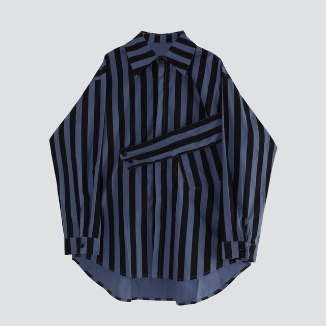 Gather neck a-line dress A00034