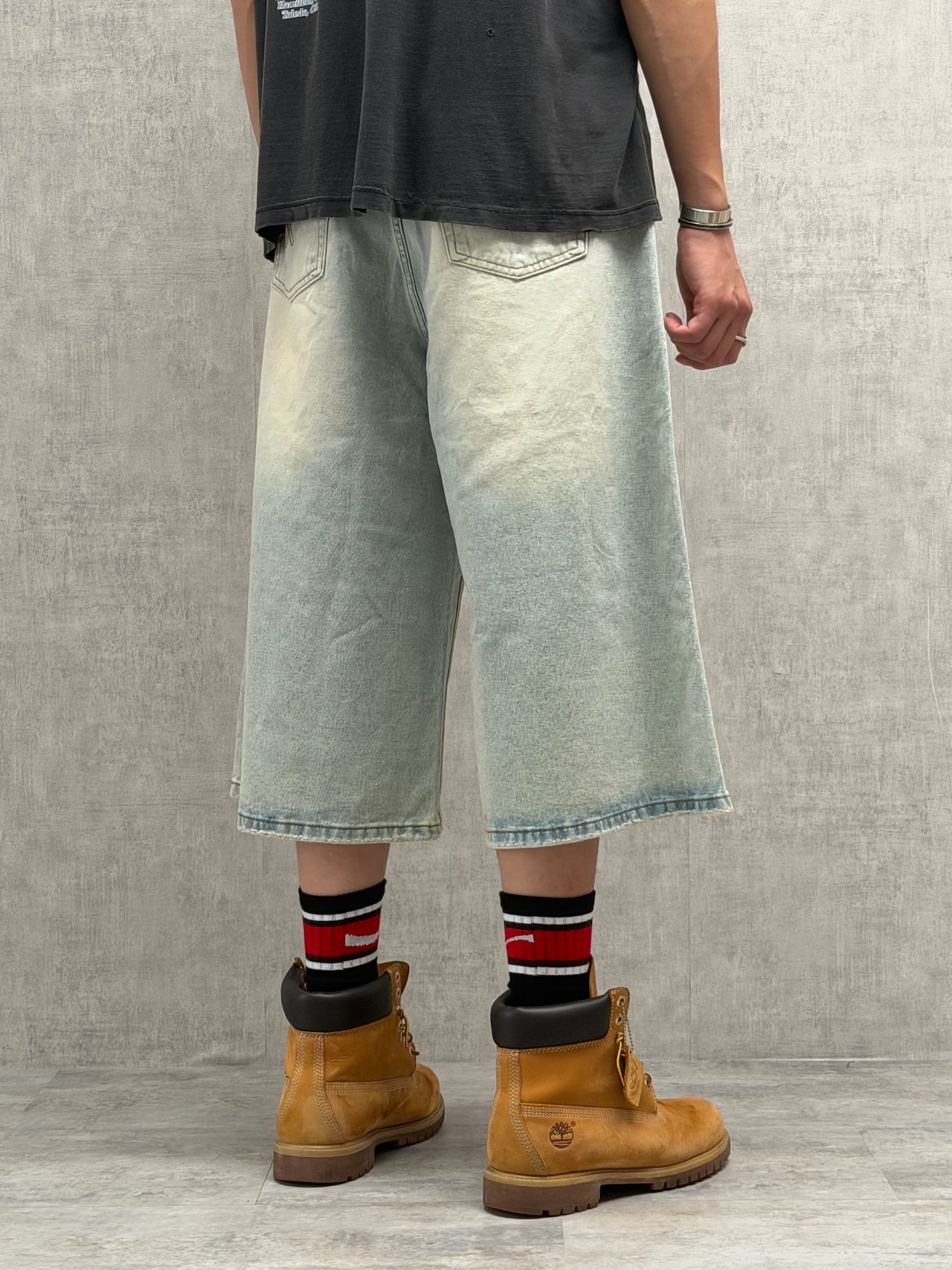 Cloud Fade Loose Jorts
