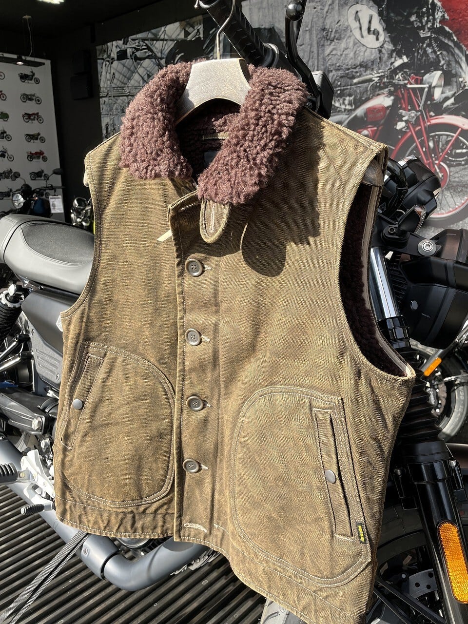 IRON HEART - IHV-51 - N-1 type Japanese Ink dyed Vest