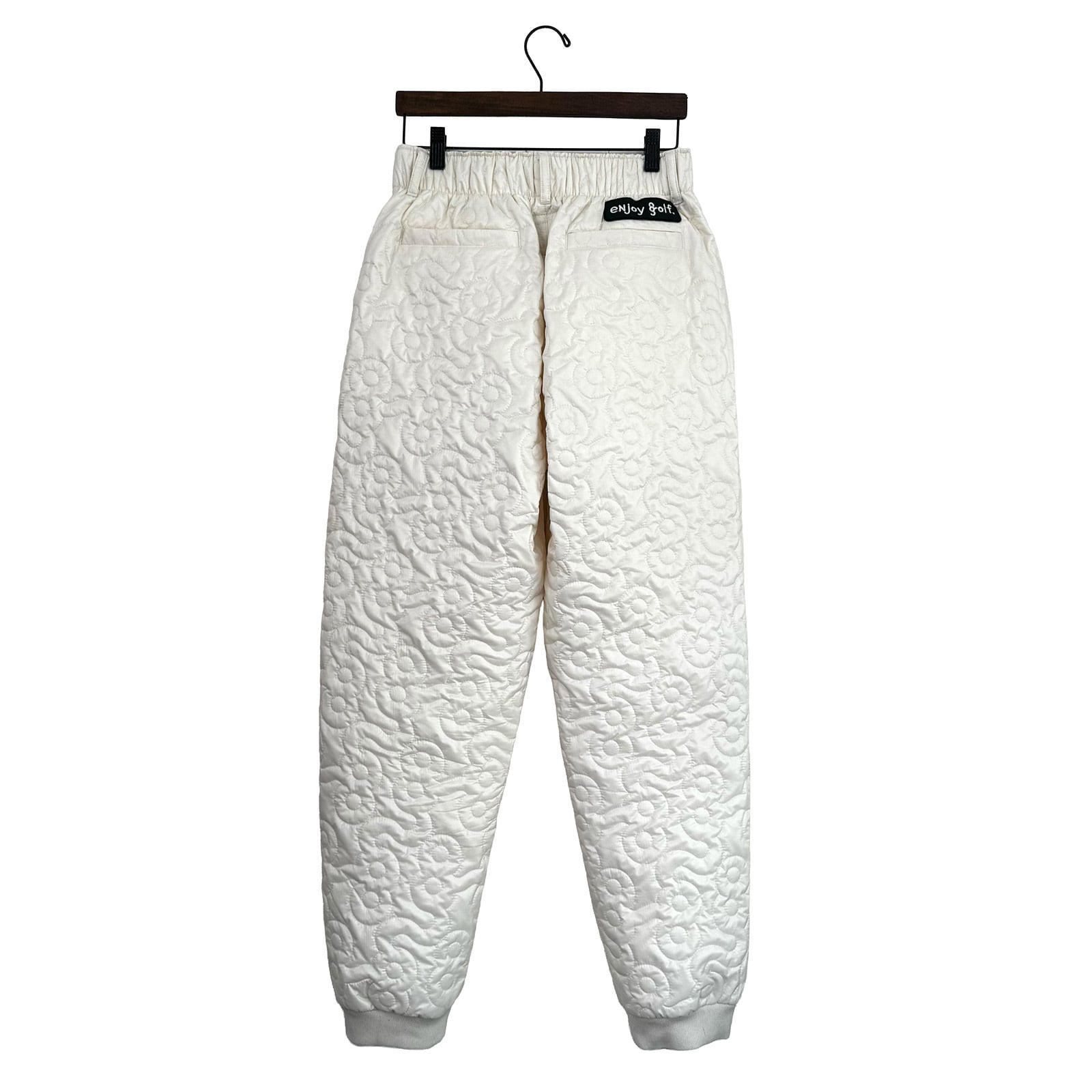 8G QUILTING RIBBED PANTS -WHITE- | 8G SHOOT WEBSTORE