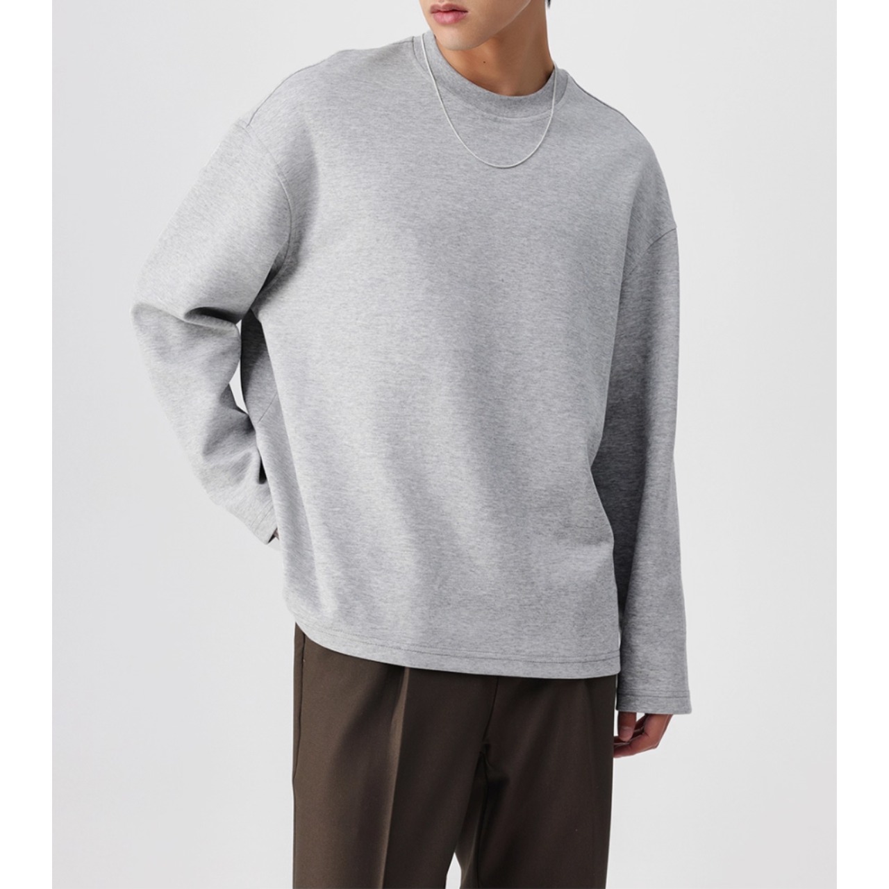 クルーネック レギュラースウェットシャツ af0423