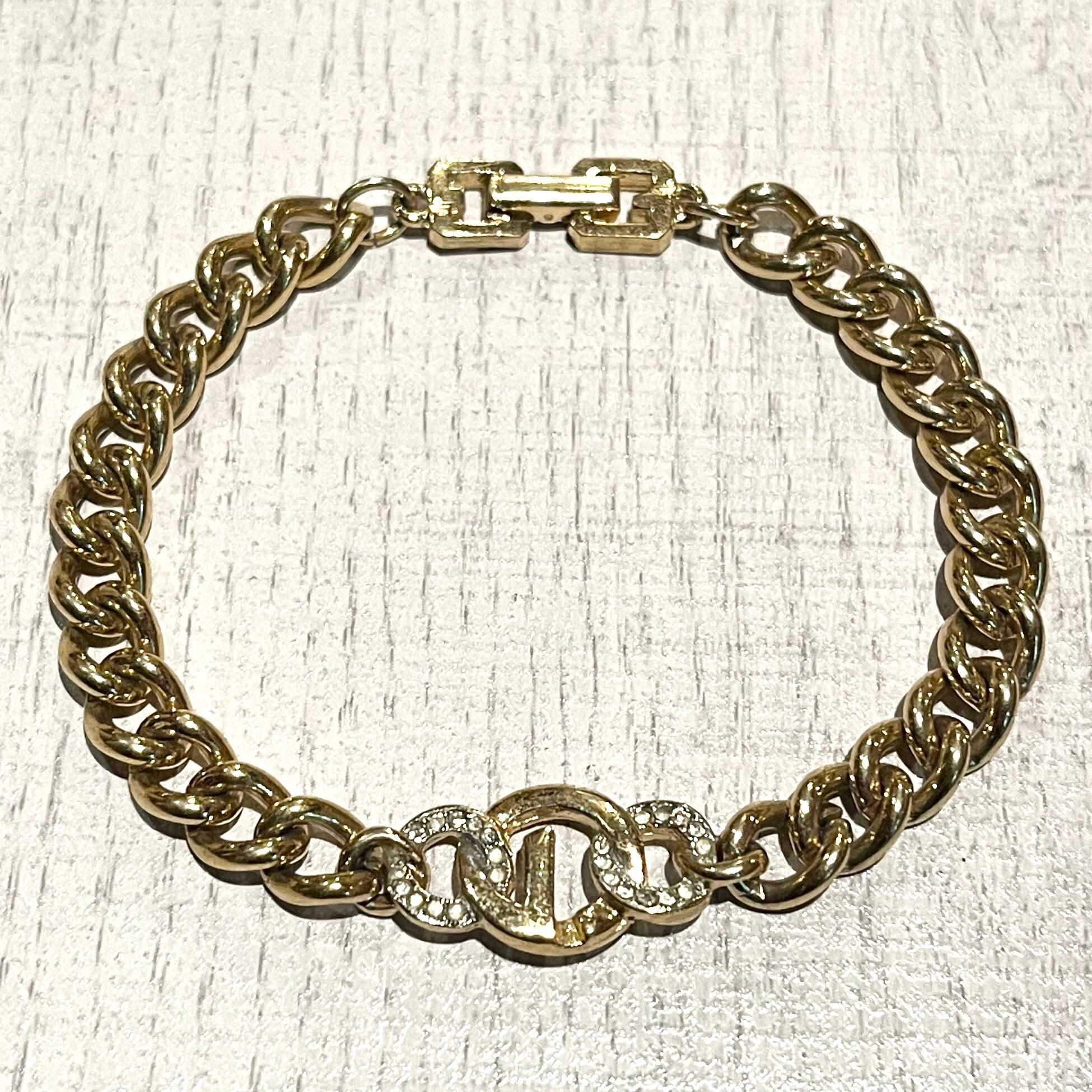 GIVENCHY CURB CHAIN BRACELET/ゴールド/ブレスレット ジバンシー 