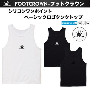 シリコンワンポイント ベーシックロゴタンクトップ  インナー 夏 M〜XLサイズ