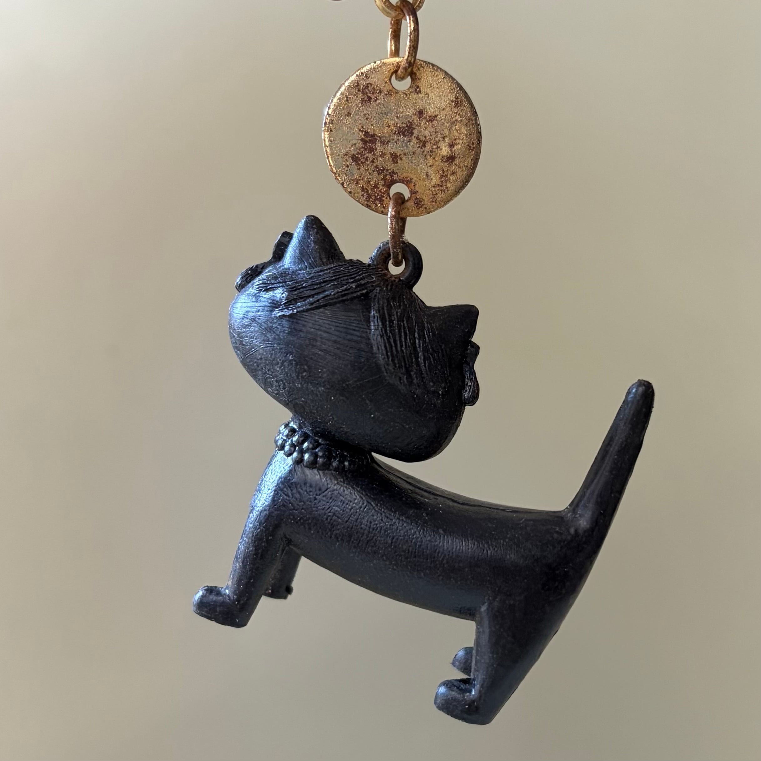 Unimel ユニメル 猫 ネコ ねこ フレンチキーホルダー | ブルボン蚤の市