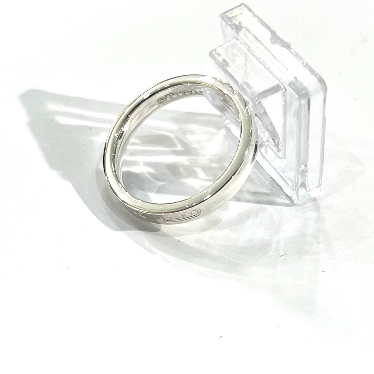 TIFFANY&CO】 【17号 】2724 細T&CO ナローシルバー925ヴィンテージ