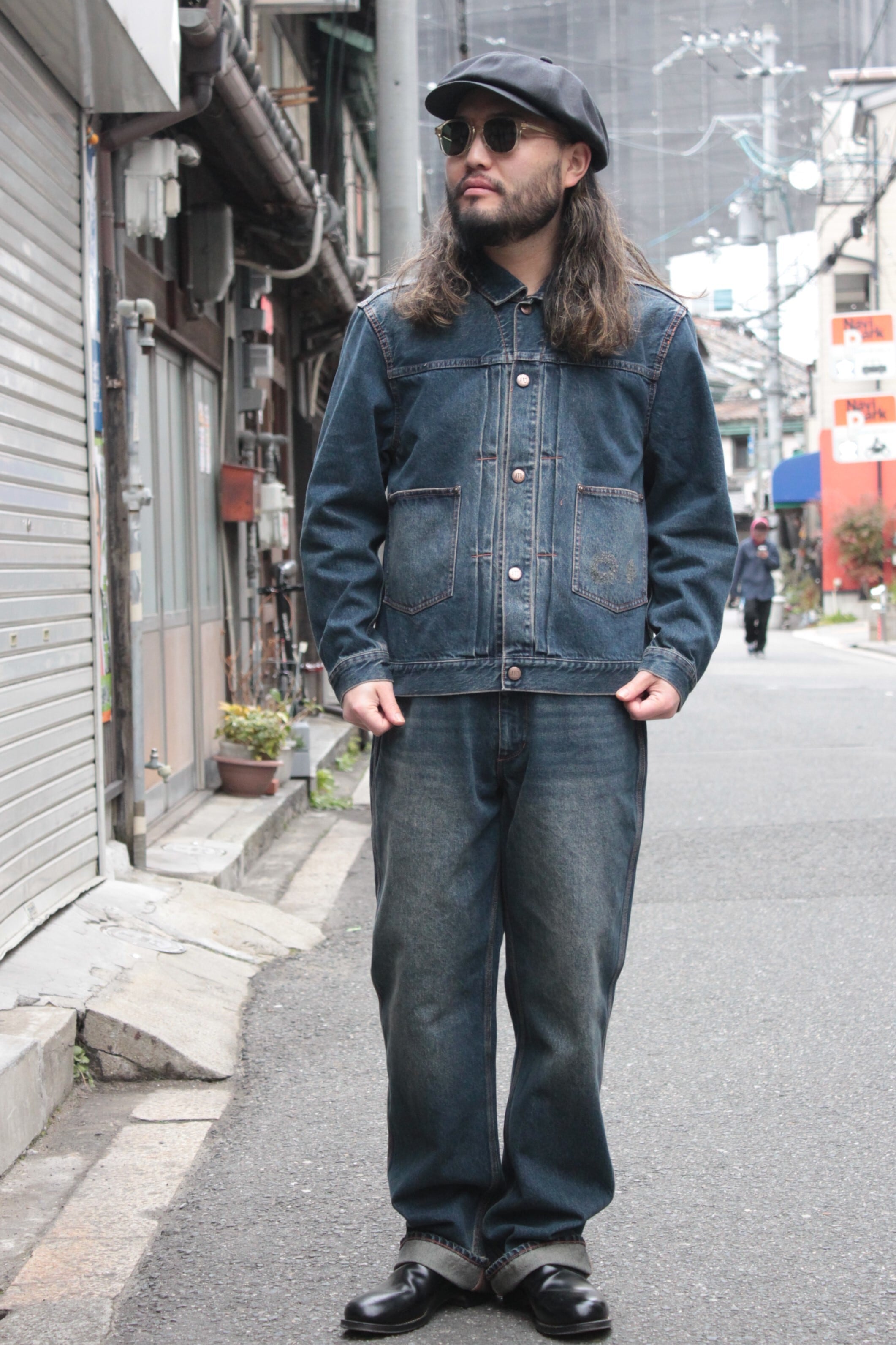 AT-DIRTY】UNION JACKET(VINTAGE) -INDIGO (アットダーティー) 正規