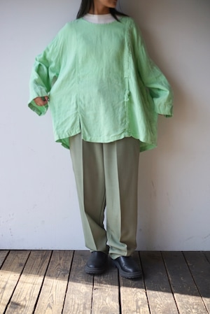 【monoya】linen pullover