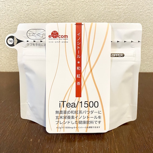 【ミトコンドリア活性を代謝を良くしたい】イノシトール和紅茶／iTea1500（粉末タイプ）