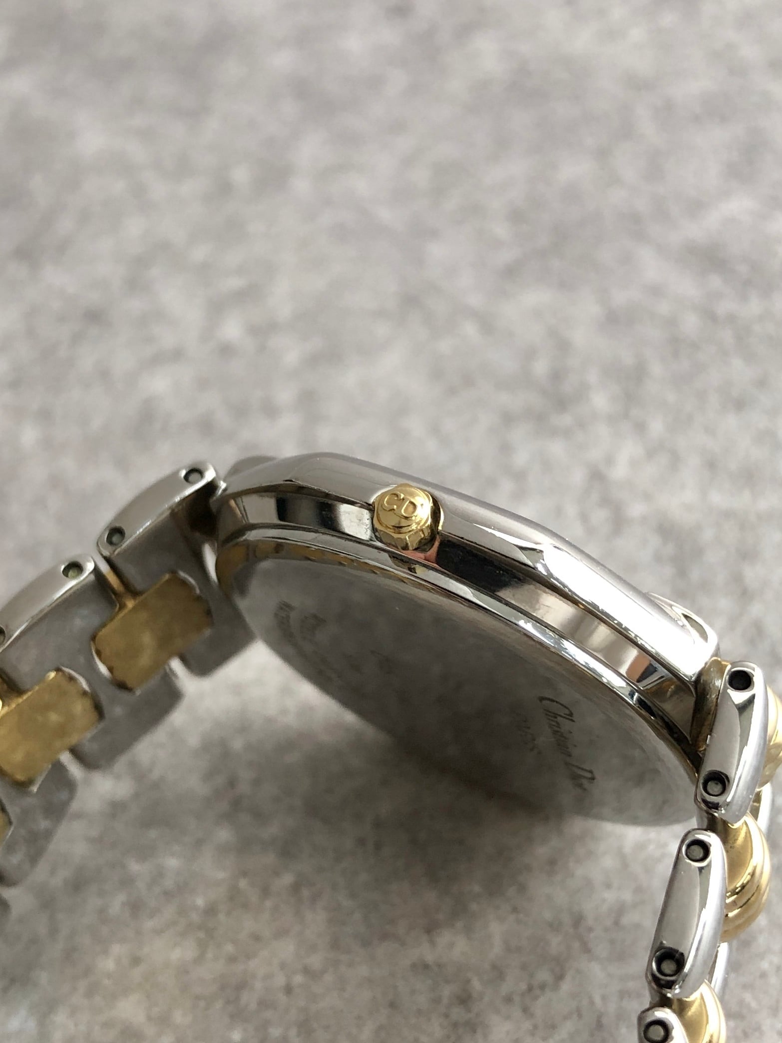 Christian Dior クリスチャン ディオール オクタゴン 腕時計 シルバー