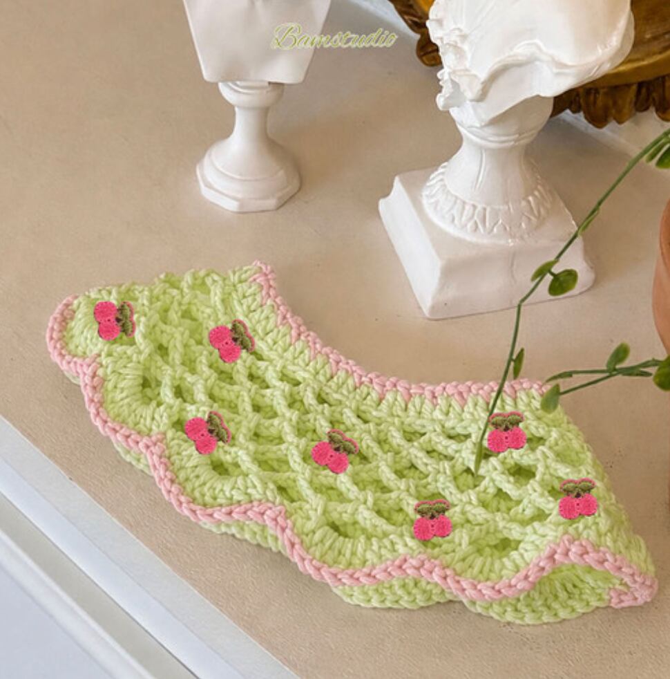 予約【Bam’studio】Summer Romantic Cape (melon)