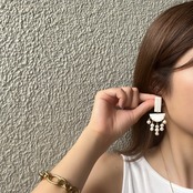 ポリマークレイピアス - 57