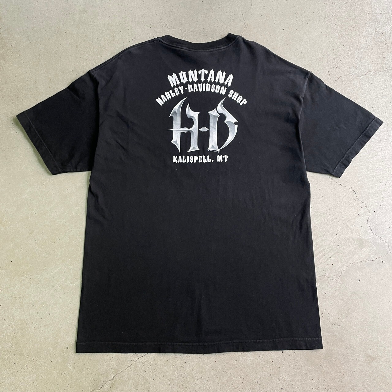 Harley-Davidson ハーレーダビッドソン 両面プリント Tシャツ メンズXL  