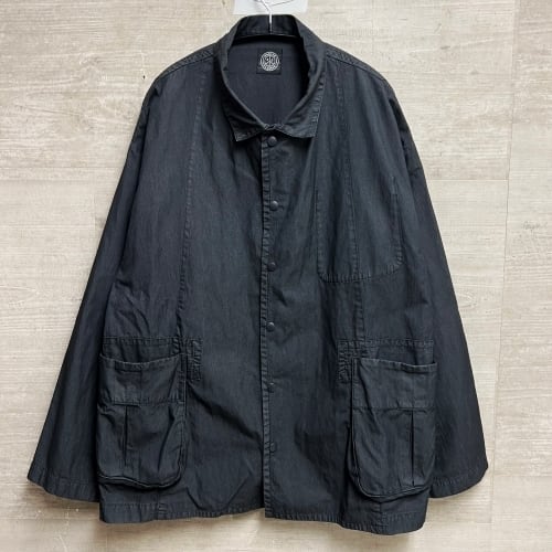 ポプリンミルシャツジャケットporter classic POPLIN MIL-SHIRT JACKET