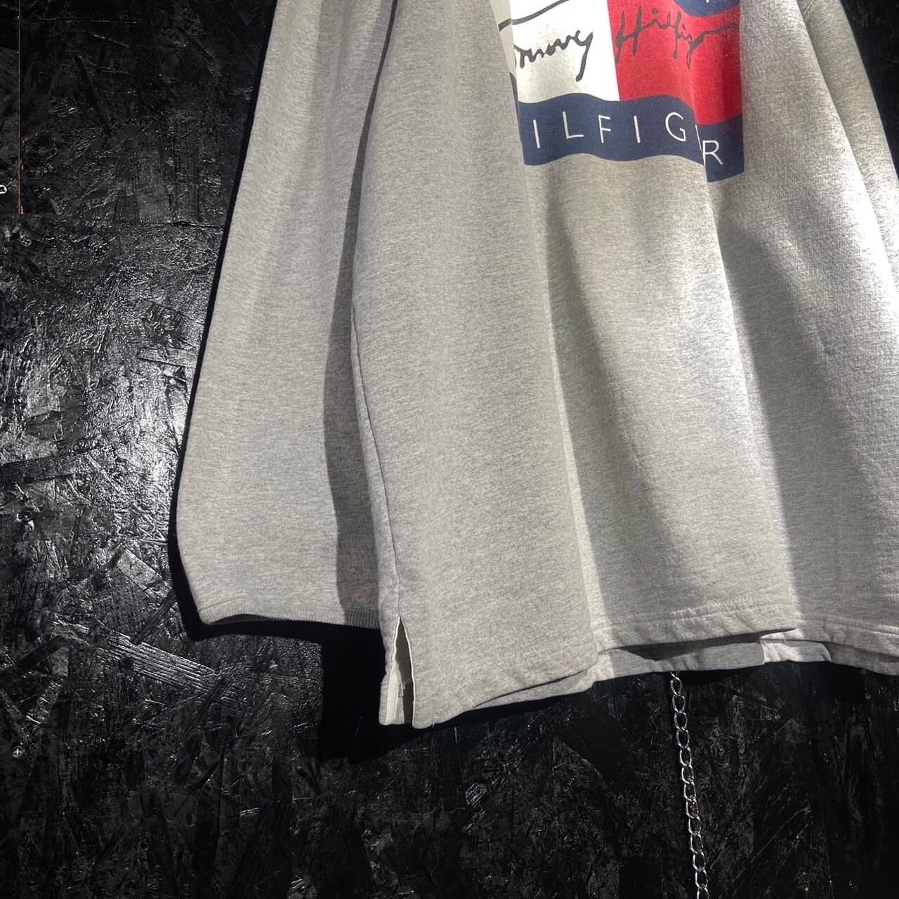 90s　MADE IN USA　TOMMY HILFIGER LOGO Sweat