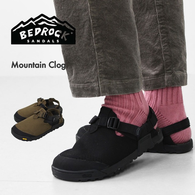 BEDROCK SANDALS [ベッドロックサンダル] Mountain Clog [MOUNTAIN-C-3] マウンテンクロッグ・アウトドア クロッグシューズ・キャンプ・ハイキング・MEN'S / LADY'S [2025AW]