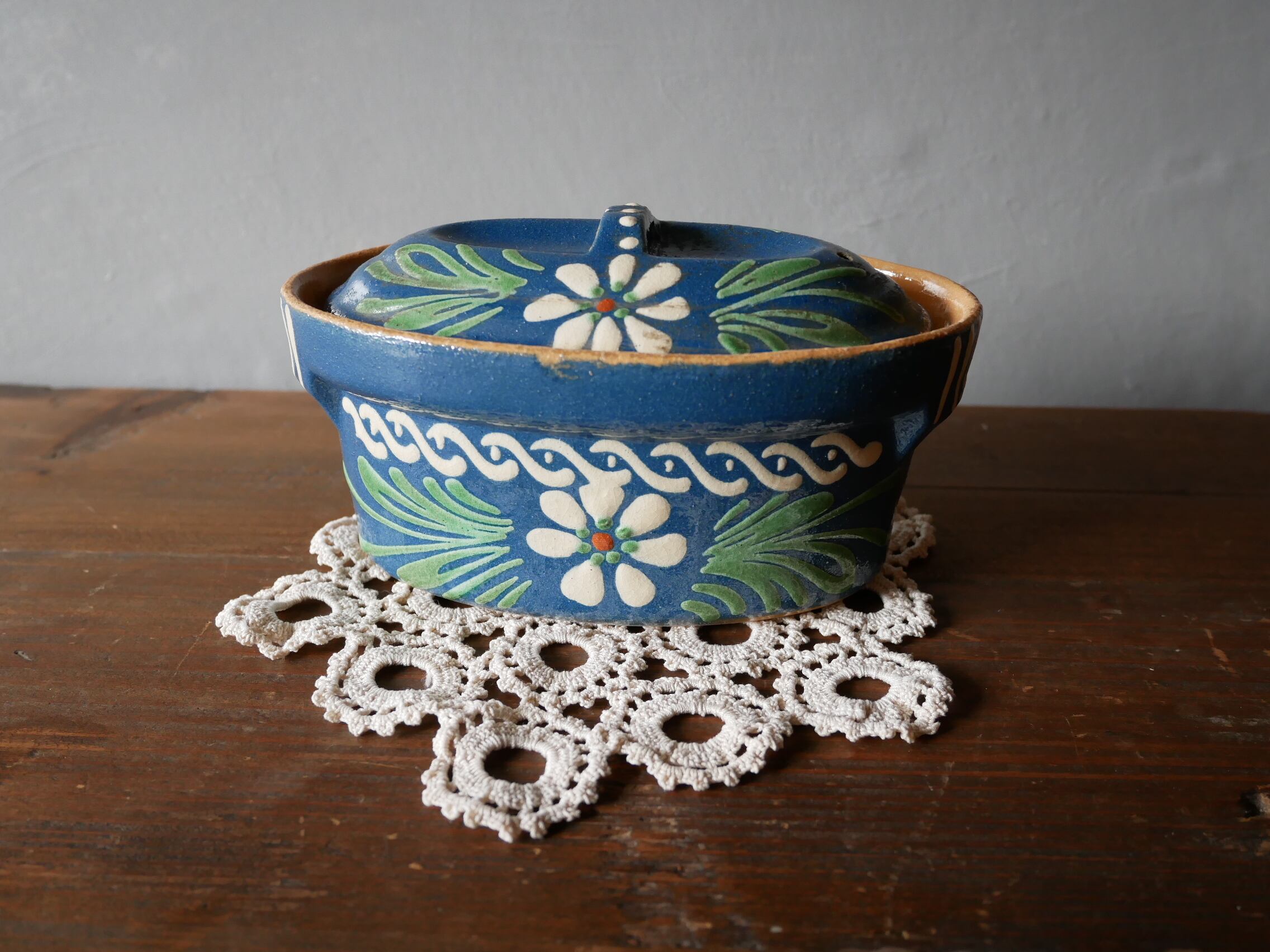 フランスアンティーク アルザス地方 テリーヌ