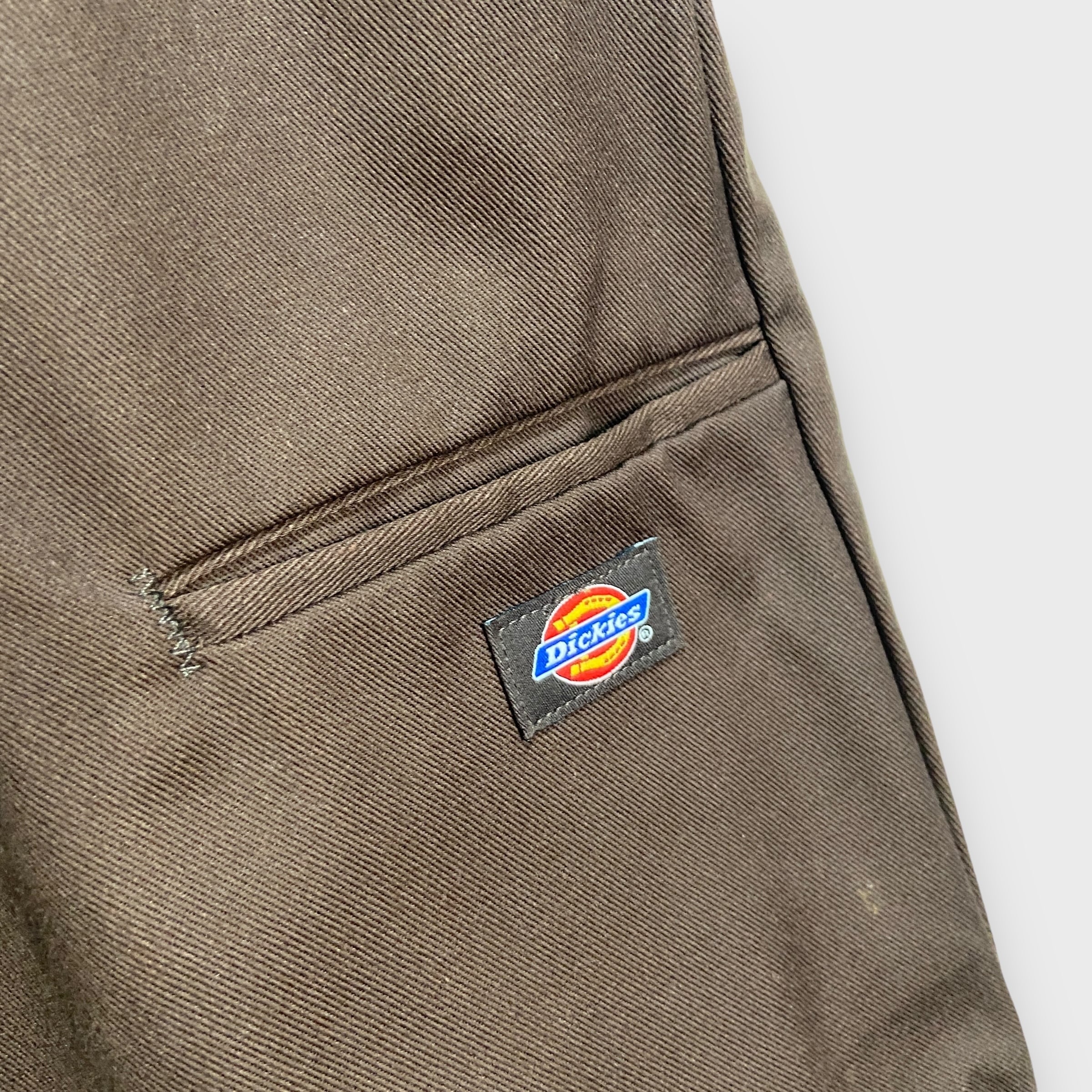 90s Dickies ディッキーズ ダブルニーワークパンツ 茶系 W40L32 90s Dickies ディッキーズ ダブルニーワークパンツ 茶系 W40L32