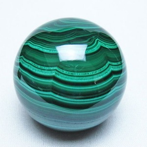 マラカイト 丸玉 50mm スフィア 置物 一点物 151-10199