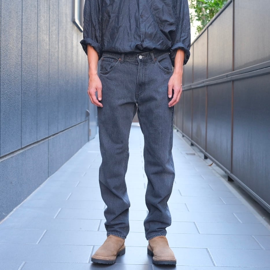 COMOLI(コモリ) /デニム5Pパンツ-FADE BLACK-(C03-03003) | Signs