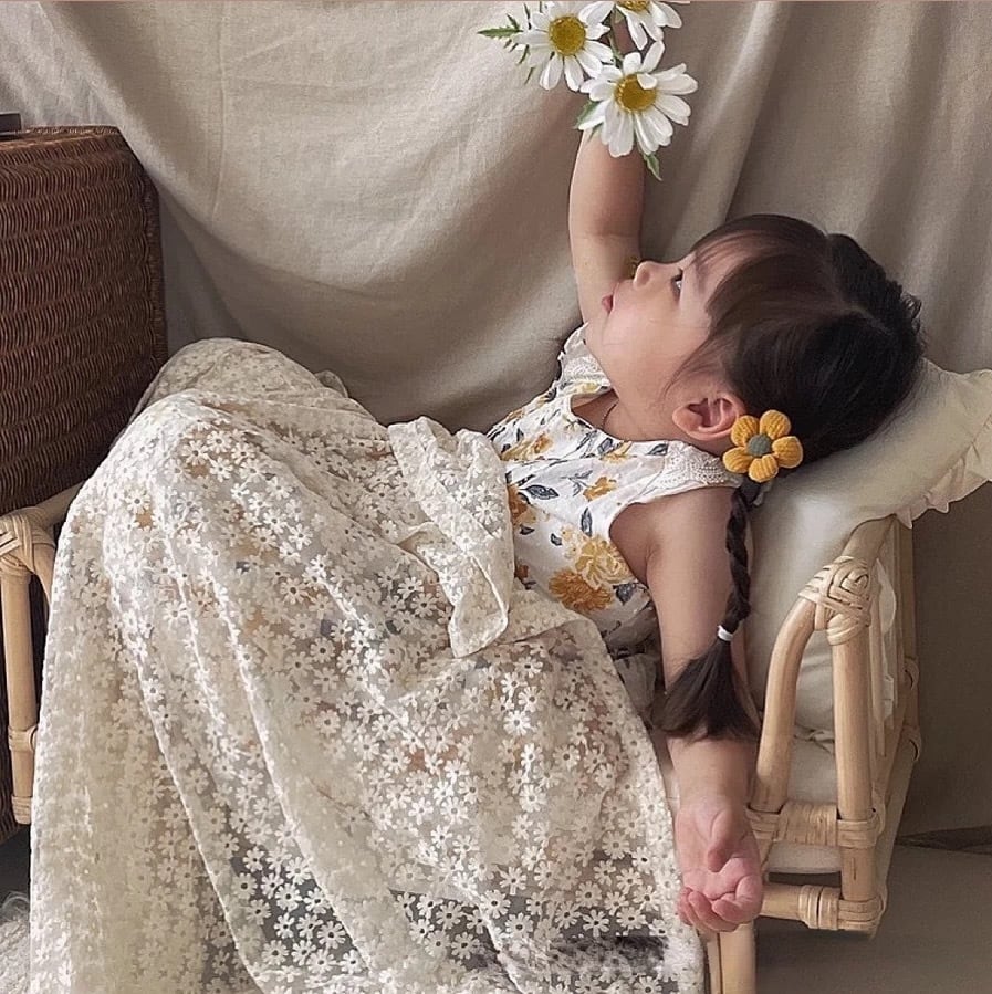 お取り寄せ】花柄 レースブランケットおくるみ | Mimi