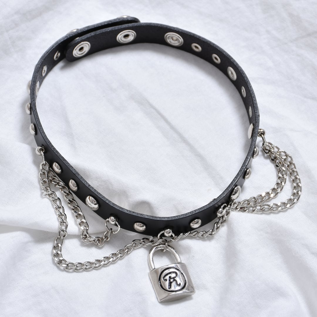 R南京錠×チェーンチョーカー | VOLCAN&APHRODITE