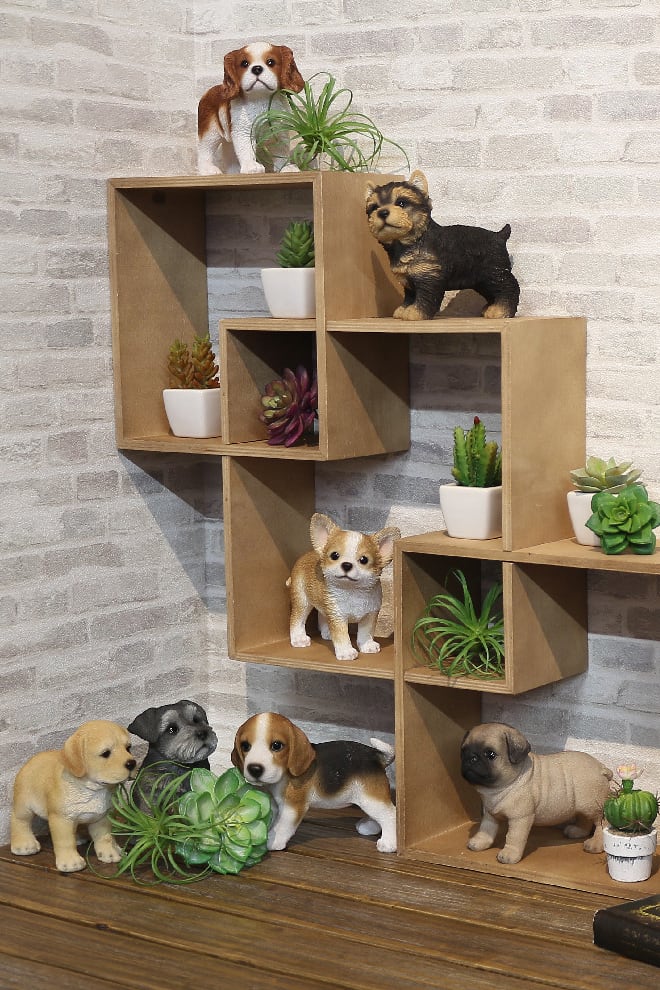 ガーデニング　インテリア　玄関　置き物　犬　観葉植物カゴ ガーデニング インテリア 玄関 置き物 犬 観葉植物カゴ 【公式通販】