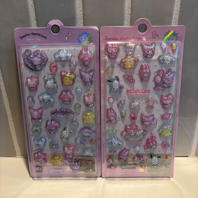 キャラクター3Dシール 2set  S