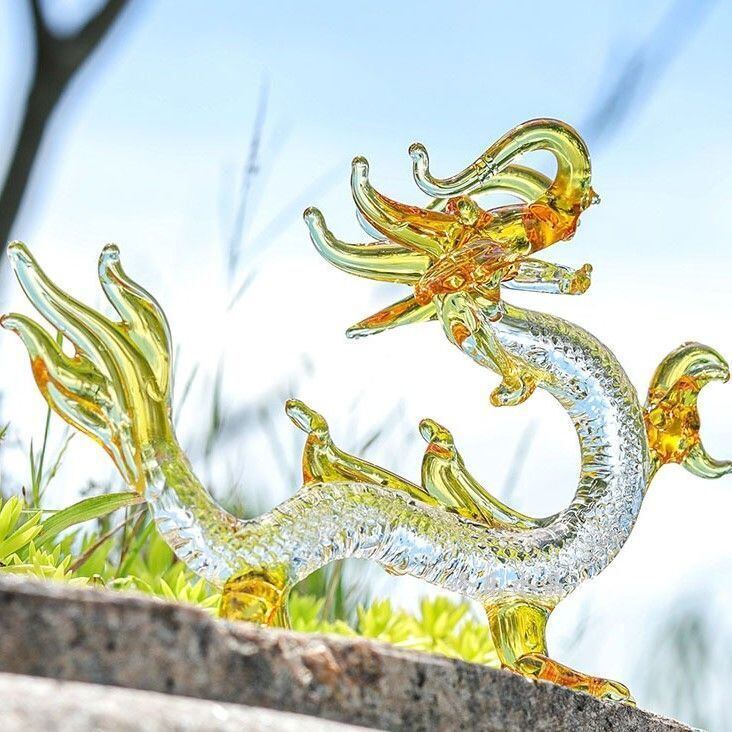 インテリアオブジェ 龍 置物 かっこいい 中国 龍神置物 水晶 置物 玄関
