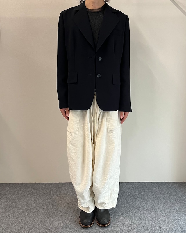 stitch design large lapel tailored jacket