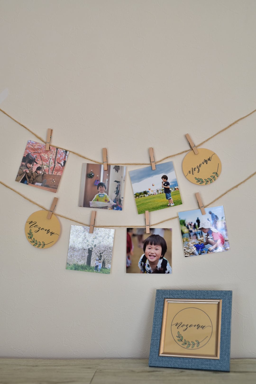 イェソン　フォトガーランド レタグラフィー1dayレッスン【フォトガーランド&フォトフレーム