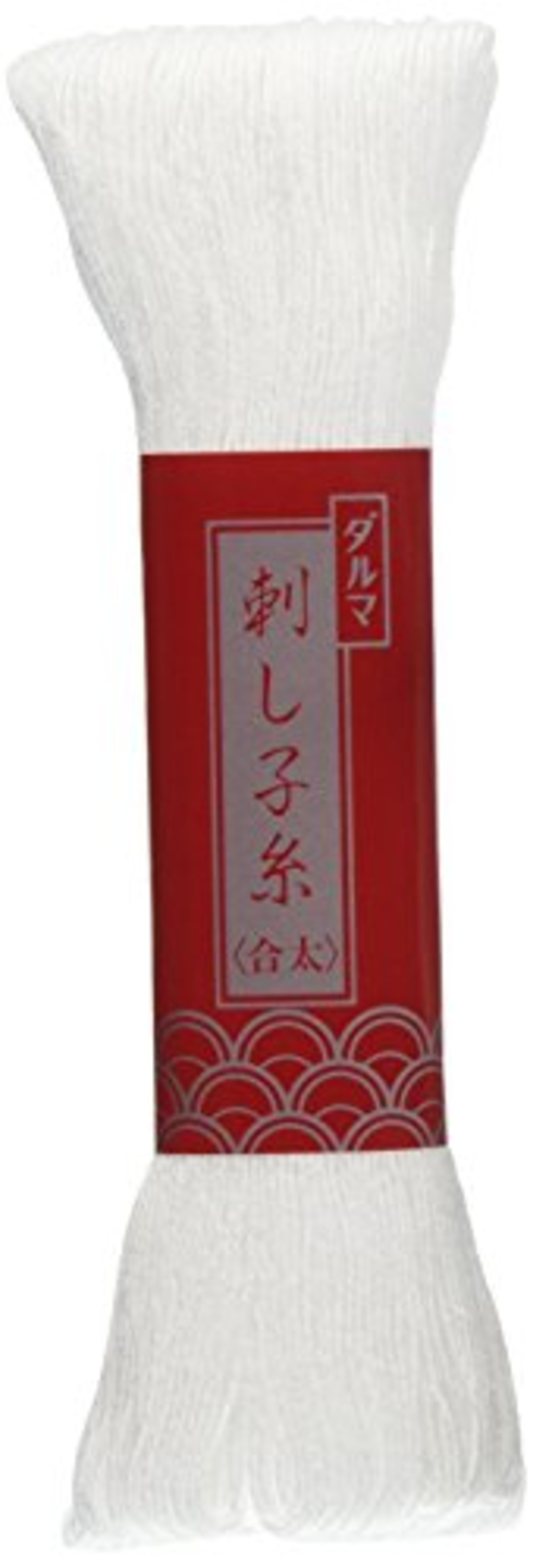 ダルマ 刺し子糸 合太 100m col.1 白 01-2111