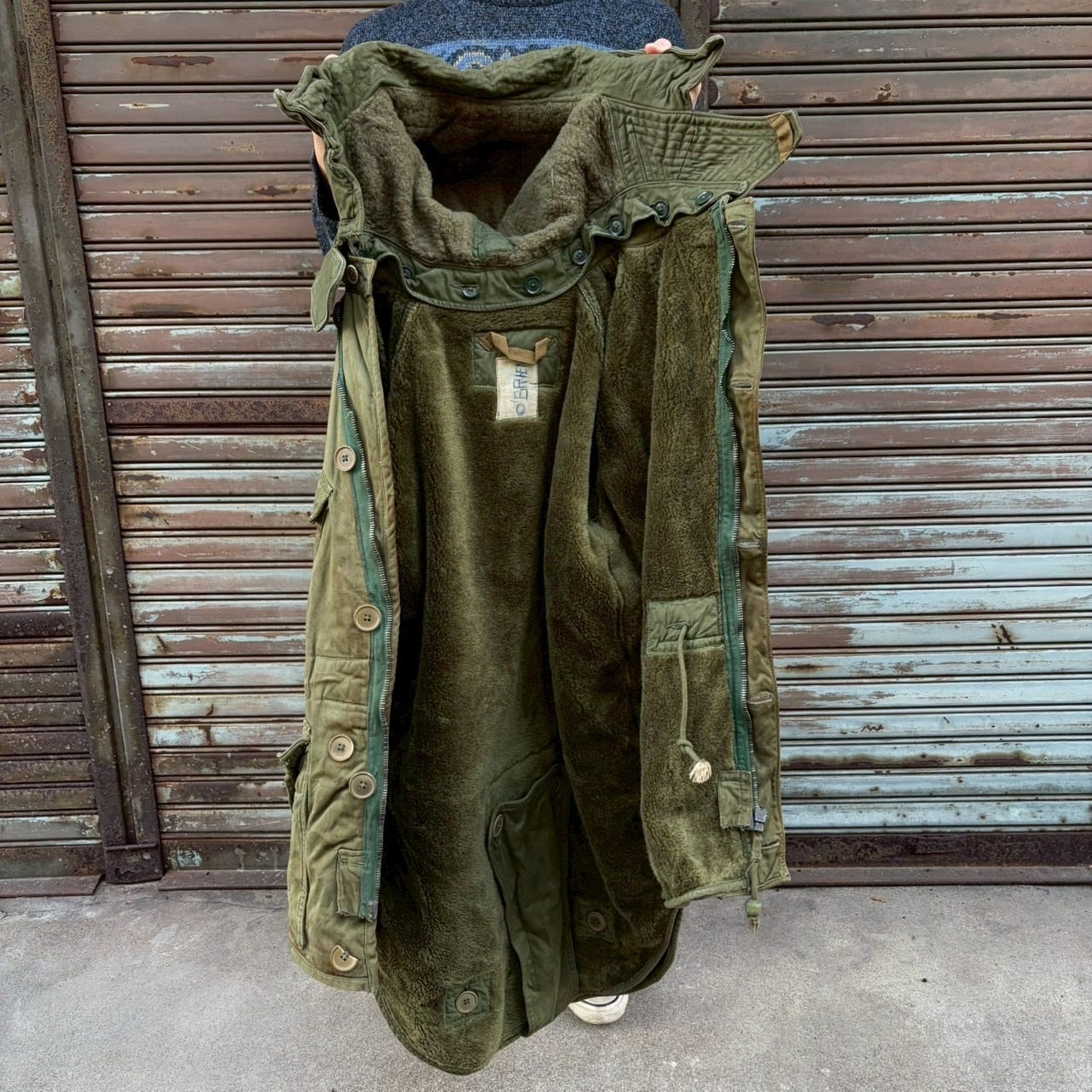 50s イギリス軍 実物 ミドルパーカー 3rd モッズコート M ユーロ