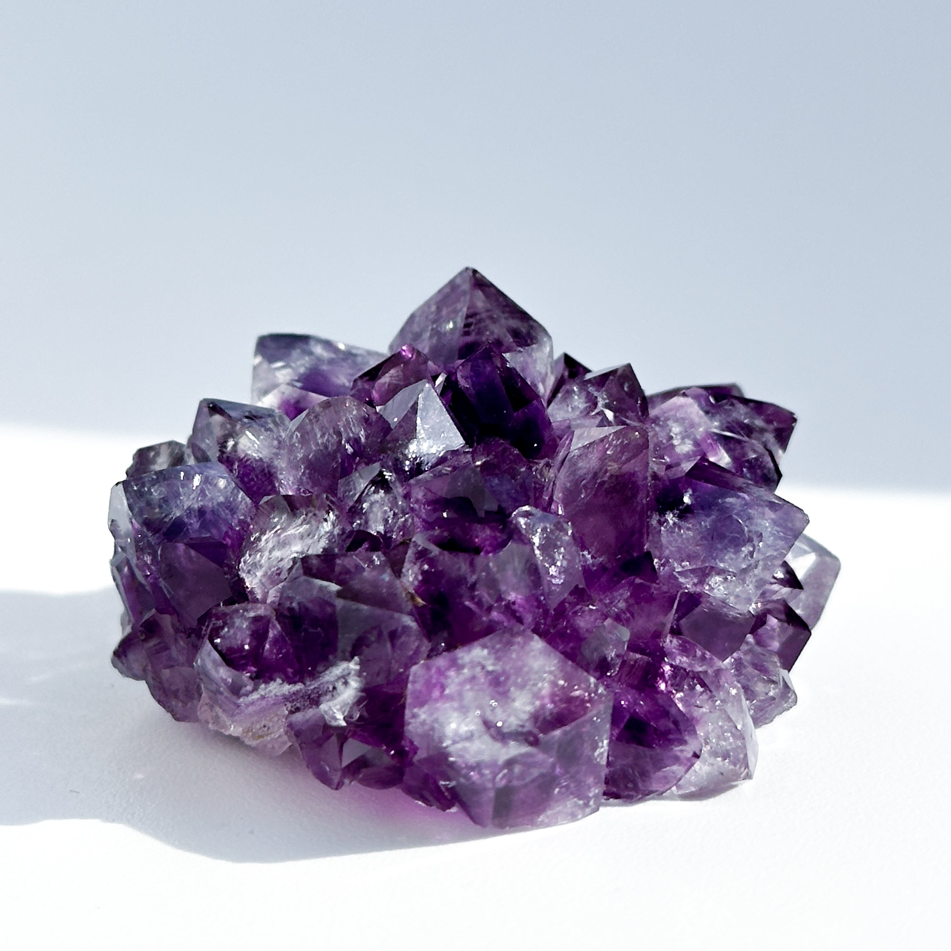 ウルグアイ産フラワーアメジスト 原石63◇ Flower Amethyst ◇天然石