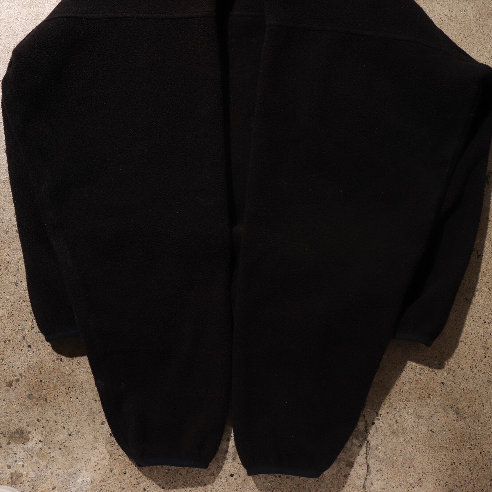 オールブラック L 12年 シンチラ スナップT Patagonia フリース 黒  