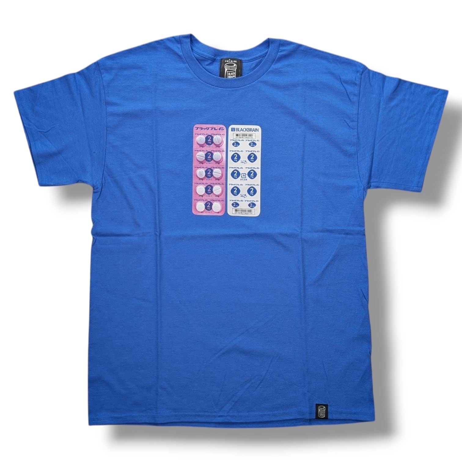 Rohy Blue SS Tee | BLACK BRAIN