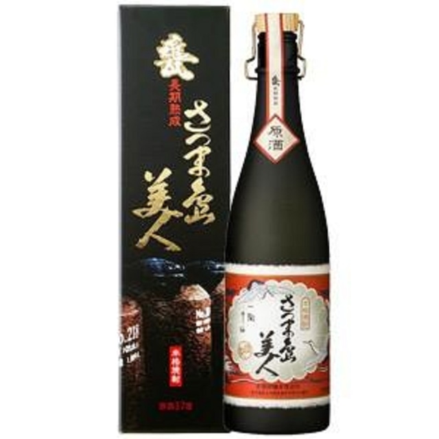 甕長期熟成　さつま島美人原酒37度720ml