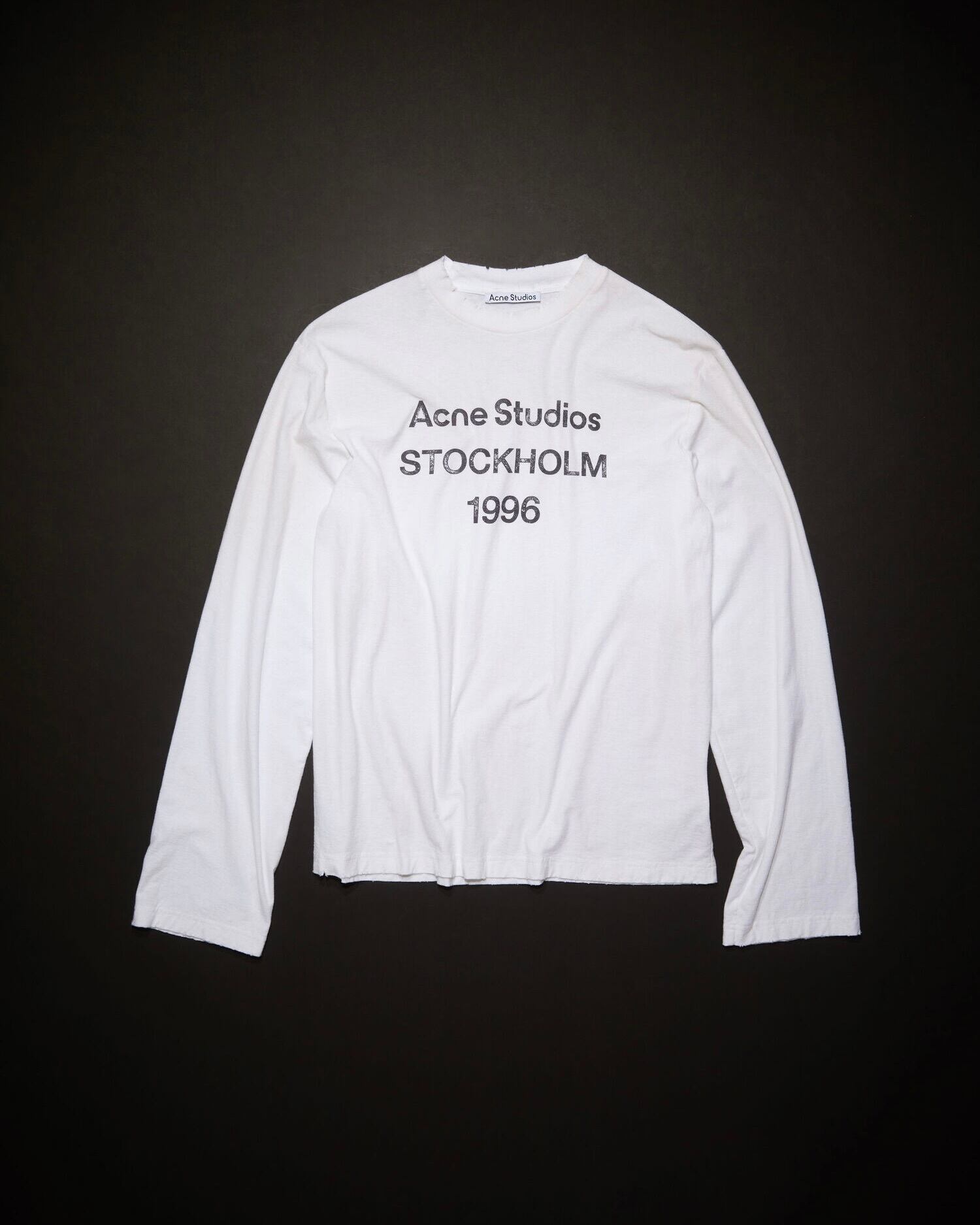 Acne Studios UNISEX】スタンプロゴ ロングスリーブTシャツ | idealclasse