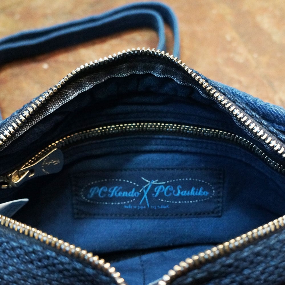 Porter Classic (ポータークラシック) PC KENDO SHOULDER BAG S -BLUE 
