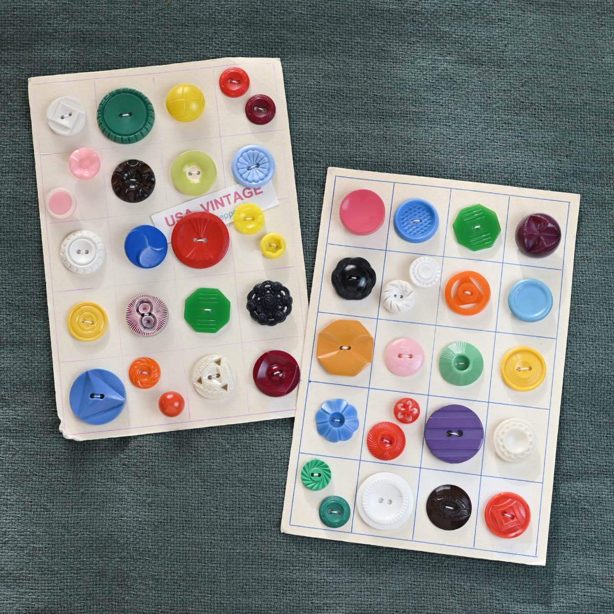 Salt&Pepperさんのレトロボタン アメリカンヴィンテージコレクション|レトロ 手芸材料 雑貨屋