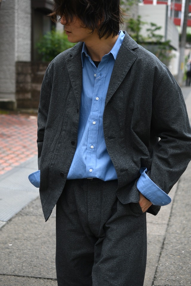 HERILL / Blackschambray Work Jacket　
