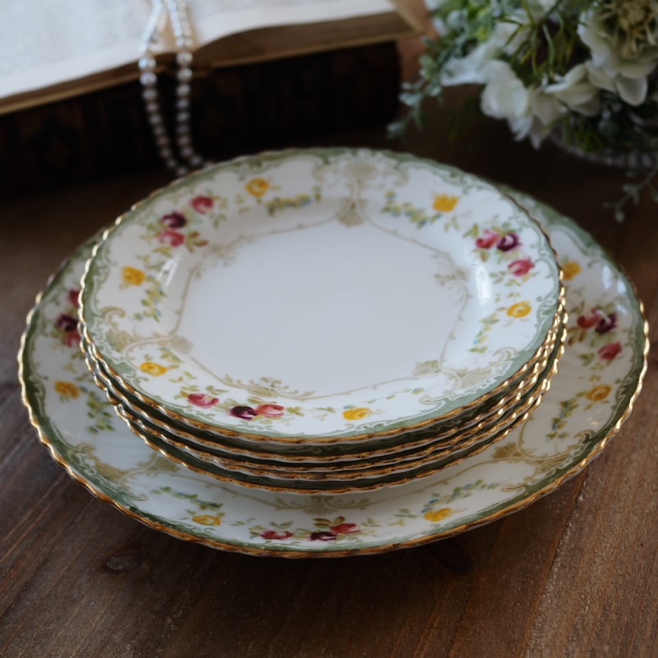 花と風景 | Antique FEELPORT｜英国とフランスのアンティーク食器