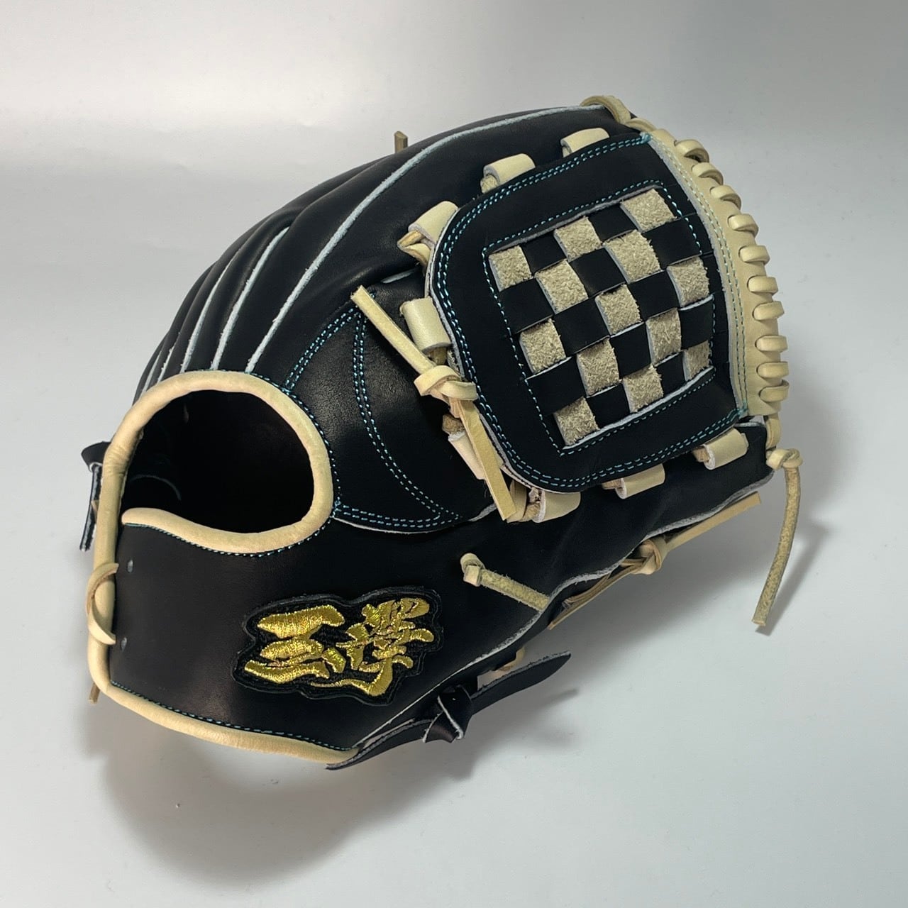 【軟式】玉澤 内野グローブ 50AD型(本体:ブラック 紐:タン)タマザワ