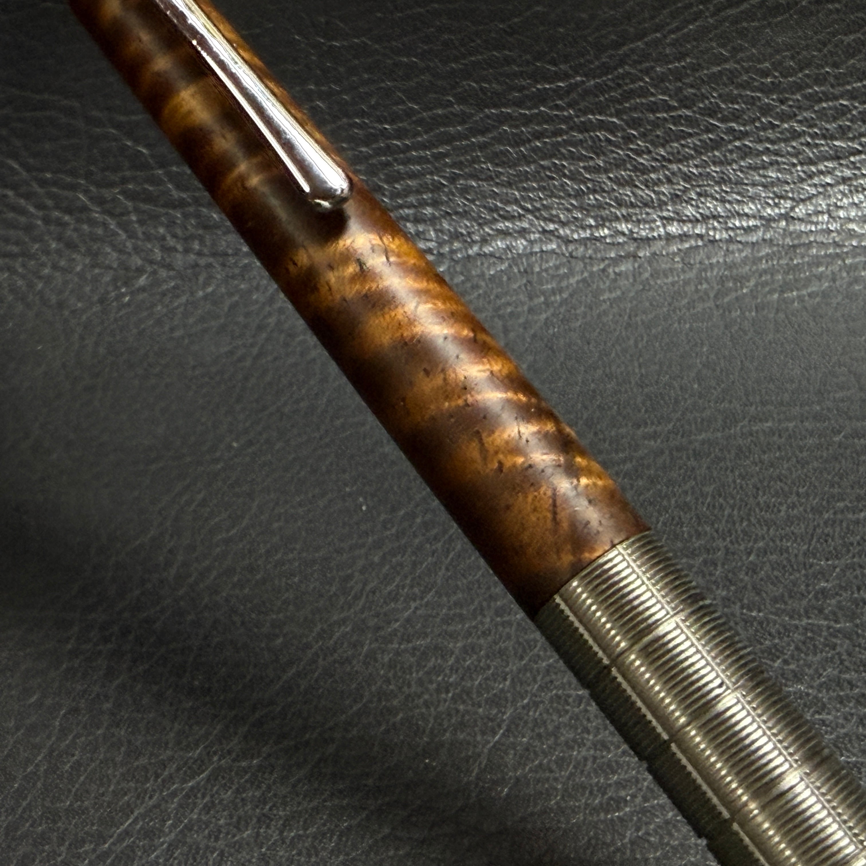 817ハワイアンコアカーリーダーク メタルグリップ ステンレス | handwood